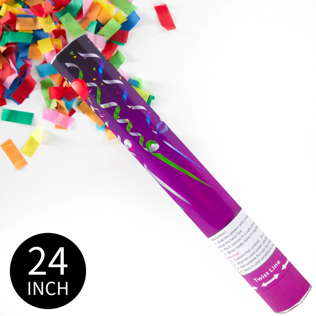 Mascot Confetti Poppers – Bulk Air-Powered Confetti Cannons