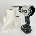 Toilet Paper Blower – Mascot Handheld TP & Streamer Blaster