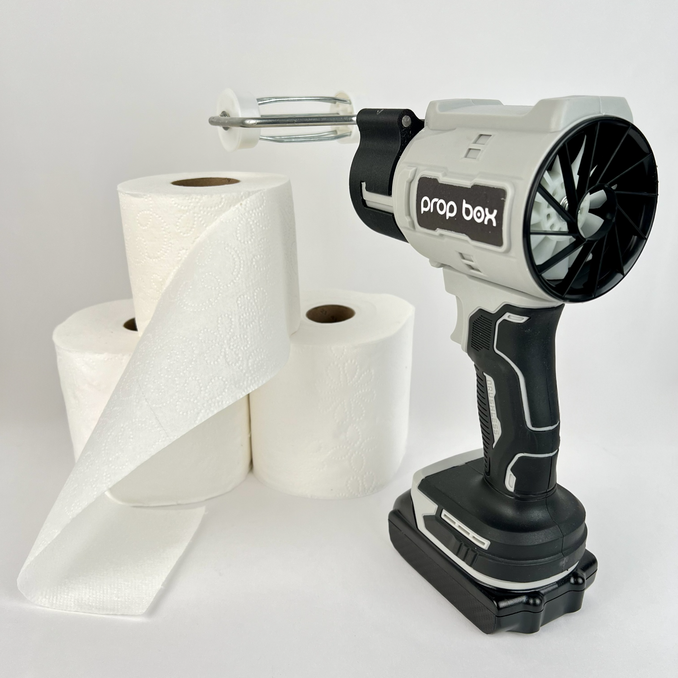 Toilet Paper Blower – Mascot Handheld TP & Streamer Blaster