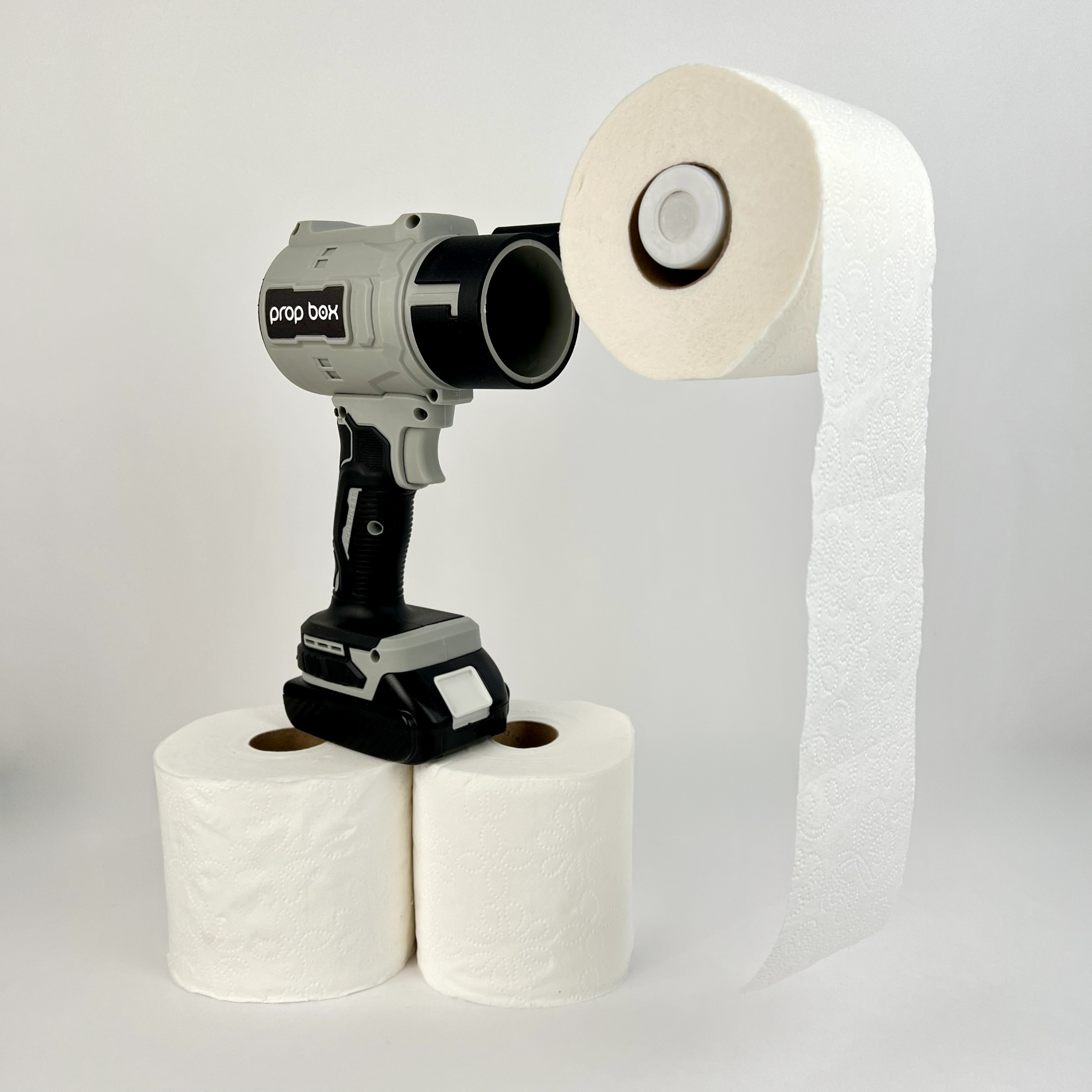 Handheld special effects cannon for shooting toilet paper streamers