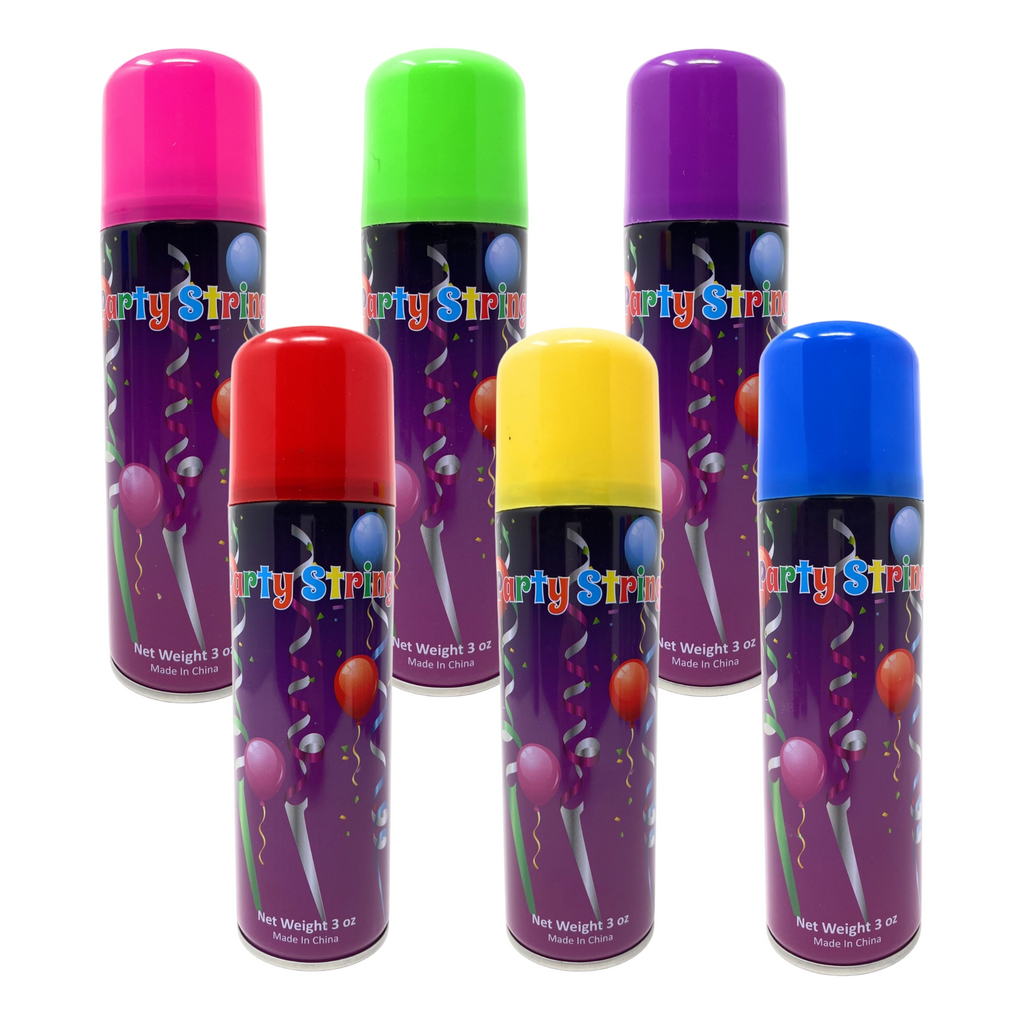 Wholesale case of party string spray for event planners